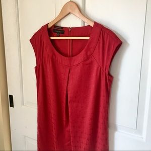 Nine West Red Shift Dress XSmall